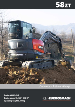 मिनी एक्सकेवेटर Eurocomach 58 ZT