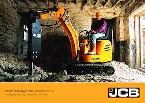 मिनी एक्सकेवेटर JCB 8008 CTS