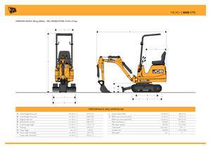 मिनी एक्सकेवेटर JCB 8008