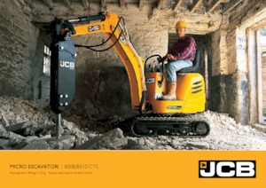 मिनी एक्सकेवेटर JCB 8008 CTS