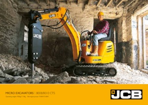 मिनी एक्सकेवेटर JCB 8008 CTS