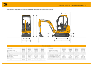 मिनी एक्सकेवेटर JCB 8020 CTS