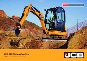 मिनी एक्सकेवेटर JCB 8018 CTS