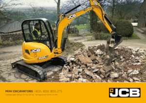मिनी एक्सकेवेटर JCB 8025 ZTS