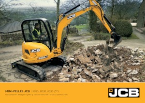 मिनी एक्सकेवेटर JCB 8025 ZTS