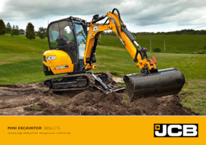 मिनी एक्सकेवेटर JCB 8026 CTS