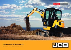 मिनी एक्सकेवेटर JCB 8026 CTS