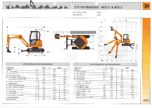 मिनी एक्सकेवेटर JCB 8027 Z