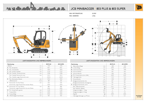 मिनी एक्सकेवेटर JCB 803 Super