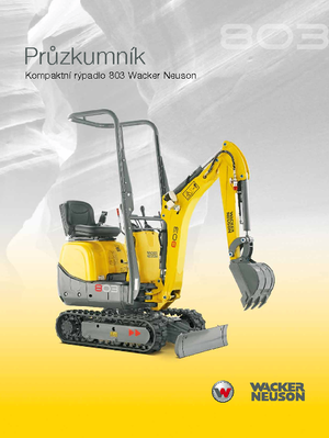 मिनी एक्सकेवेटर Wacker Neuson 803