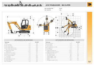 मिनी एक्सकेवेटर JCB 804 Super