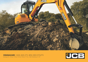मिनी एक्सकेवेटर JCB 8050 RTS