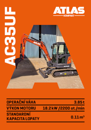 मिनी एक्सकेवेटर Atlas Kompakt AC 35UF