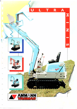 मिनी एक्सकेवेटर Yanmar B 08 R
