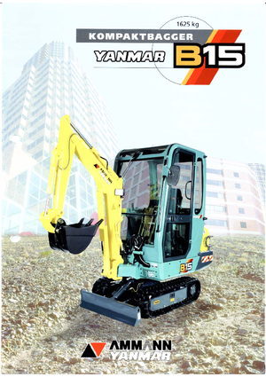 मिनी एक्सकेवेटर Yanmar B 15