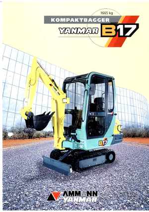 मिनी एक्सकेवेटर Yanmar B 17