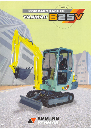 मिनी एक्सकेवेटर Yanmar B 25 V