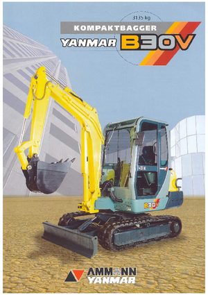मिनी एक्सकेवेटर Yanmar B 30 V