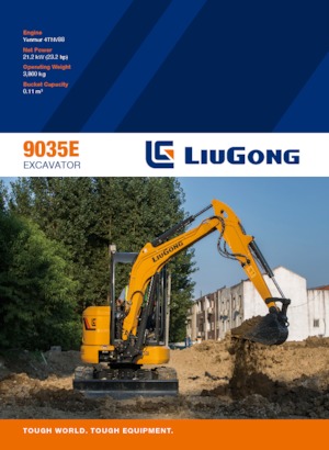 मिनी एक्सकेवेटर Liugong 9035E