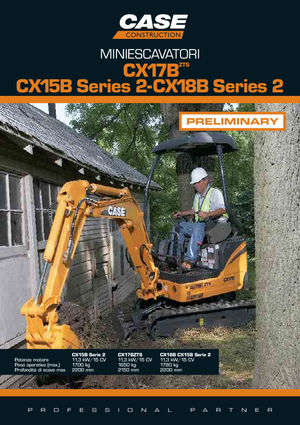 मिनी एक्सकेवेटर Case CX18B S-2