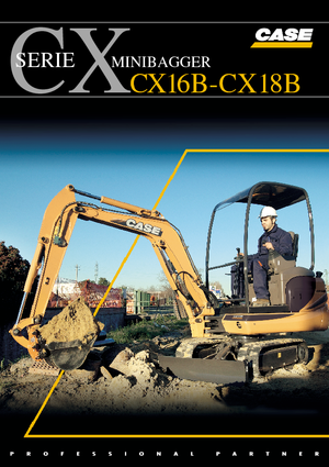 मिनी एक्सकेवेटर Case CX 18 B