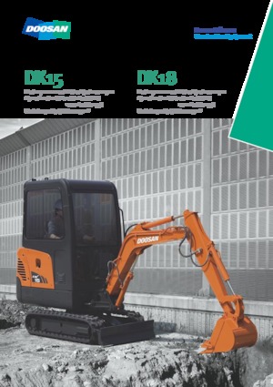 मिनी एक्सकेवेटर Doosan DX 18