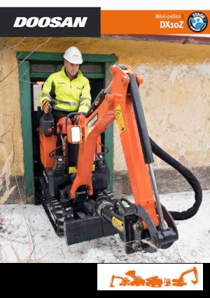 मिनी एक्सकेवेटर Doosan DX10Z