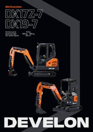 मिनी एक्सकेवेटर Develon DX19  