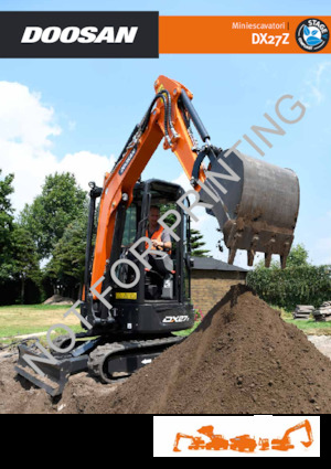 मिनी एक्सकेवेटर Doosan DX27Z-7