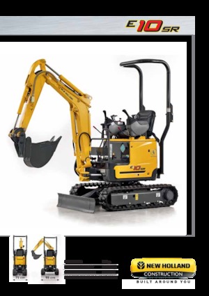 मिनी एक्सकेवेटर New Holland E10SR