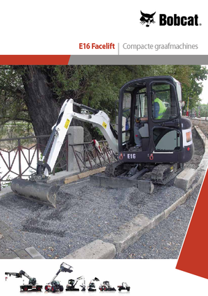 मिनी एक्सकेवेटर Bobcat E 16