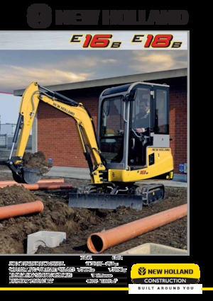 मिनी एक्सकेवेटर New Holland E16B