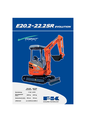 मिनी एक्सकेवेटर Fiat Kobelco E 20 SR