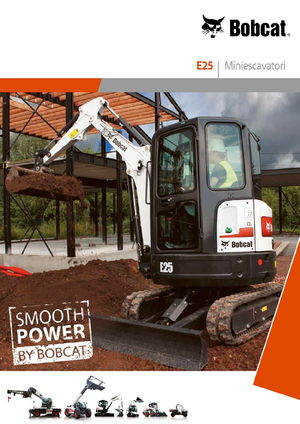 मिनी एक्सकेवेटर Bobcat E25