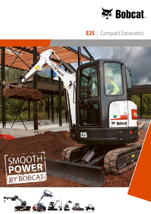 मिनी एक्सकेवेटर Bobcat E25