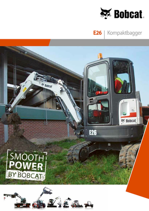 मिनी एक्सकेवेटर Bobcat E26