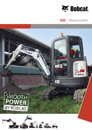 मिनी एक्सकेवेटर Bobcat E26