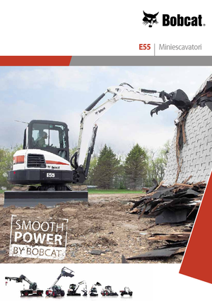 मिनी एक्सकेवेटर Bobcat E55
