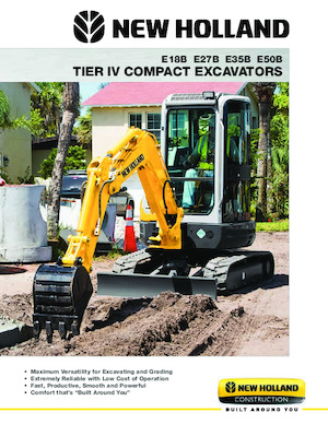 मिनी एक्सकेवेटर New Holland E27B