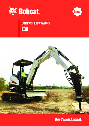मिनी एक्सकेवेटर Bobcat E30