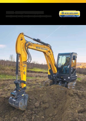 मिनी एक्सकेवेटर New Holland E26C