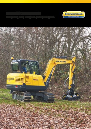 मिनी एक्सकेवेटर New Holland E26C