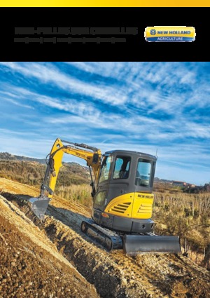 मिनी एक्सकेवेटर New Holland E26C