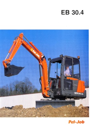 मिनी एक्सकेवेटर Pel-Job EB 30.4