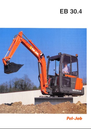 मिनी एक्सकेवेटर Pel-Job EB 30.4