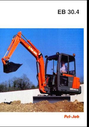मिनी एक्सकेवेटर Pel-Job EB 30.4