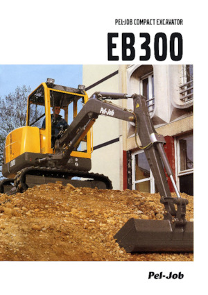 मिनी एक्सकेवेटर Pel-Job EB 300