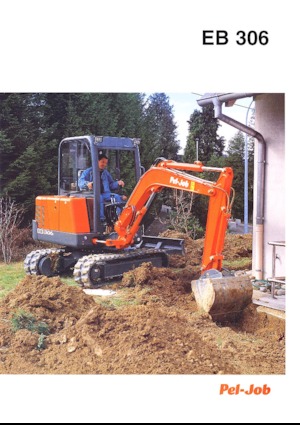 मिनी एक्सकेवेटर Pel-Job EB 306