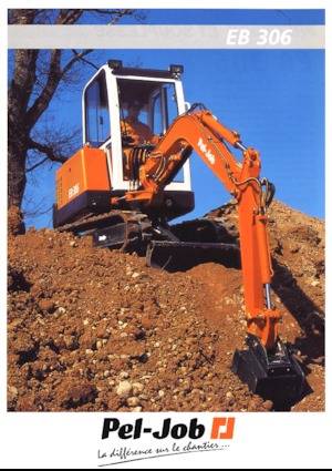 मिनी एक्सकेवेटर Pel-Job EB 306