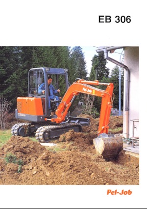 मिनी एक्सकेवेटर Pel-Job EB 306